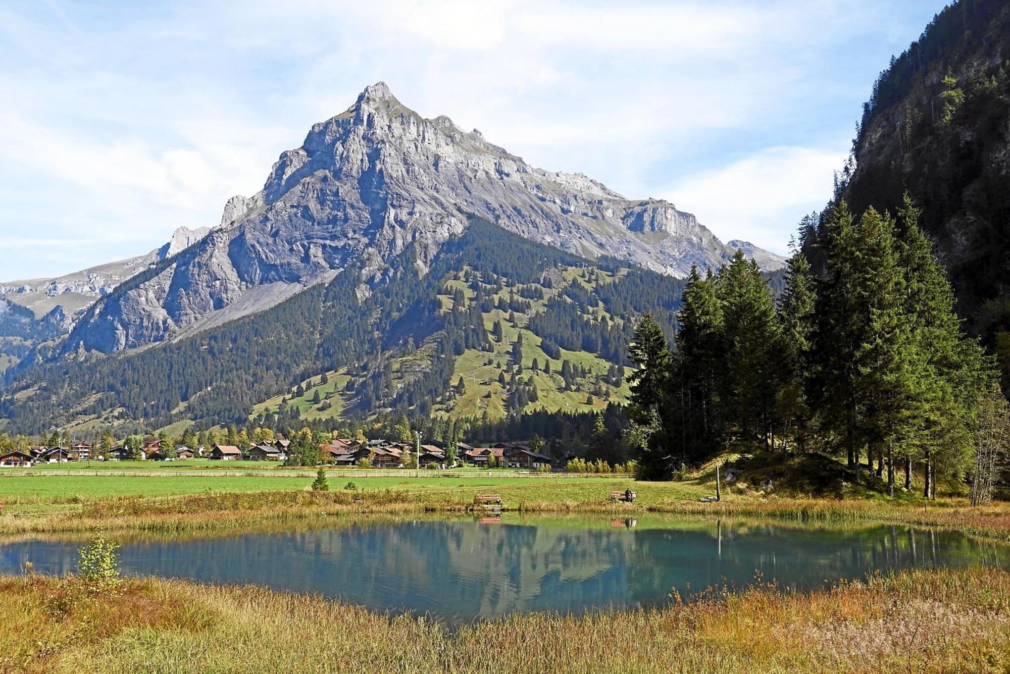 Hotel Alfa Soleil - SPA Kandersteg Exterior foto